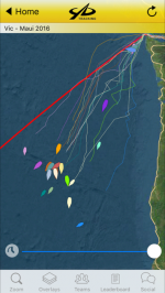 The Fleet at 0900 PDT